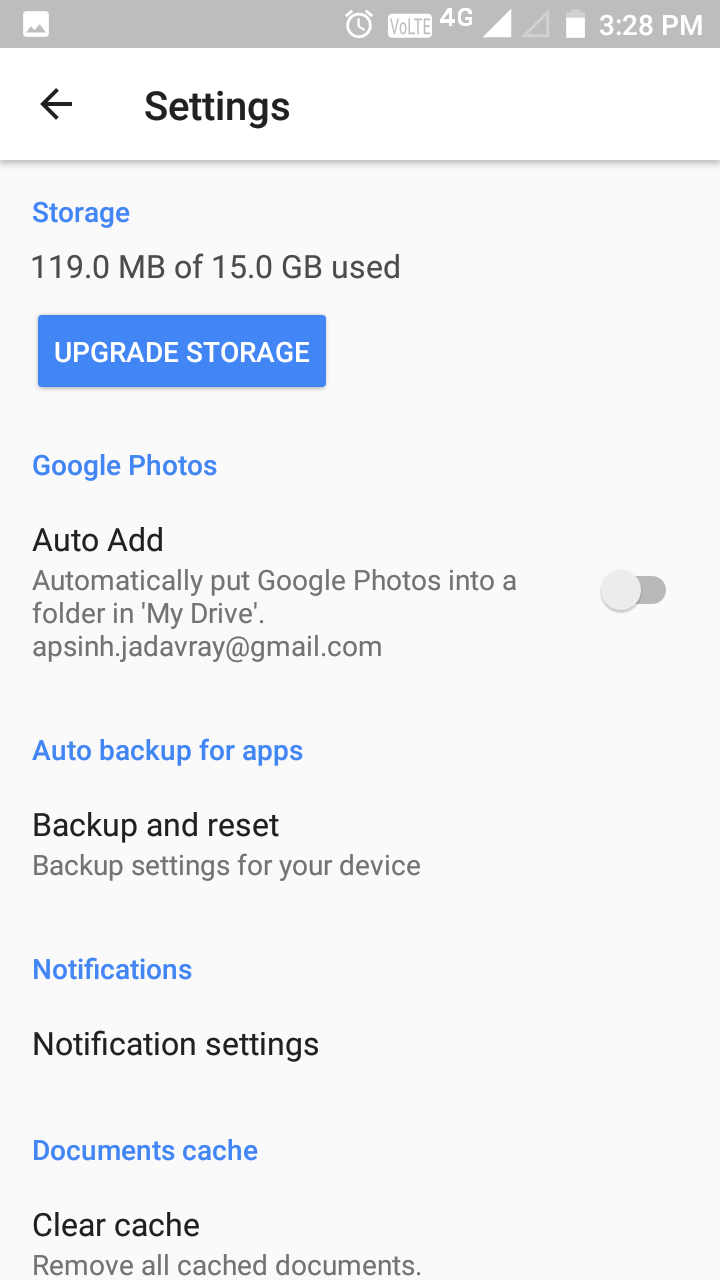 how to disable quick access on google drive