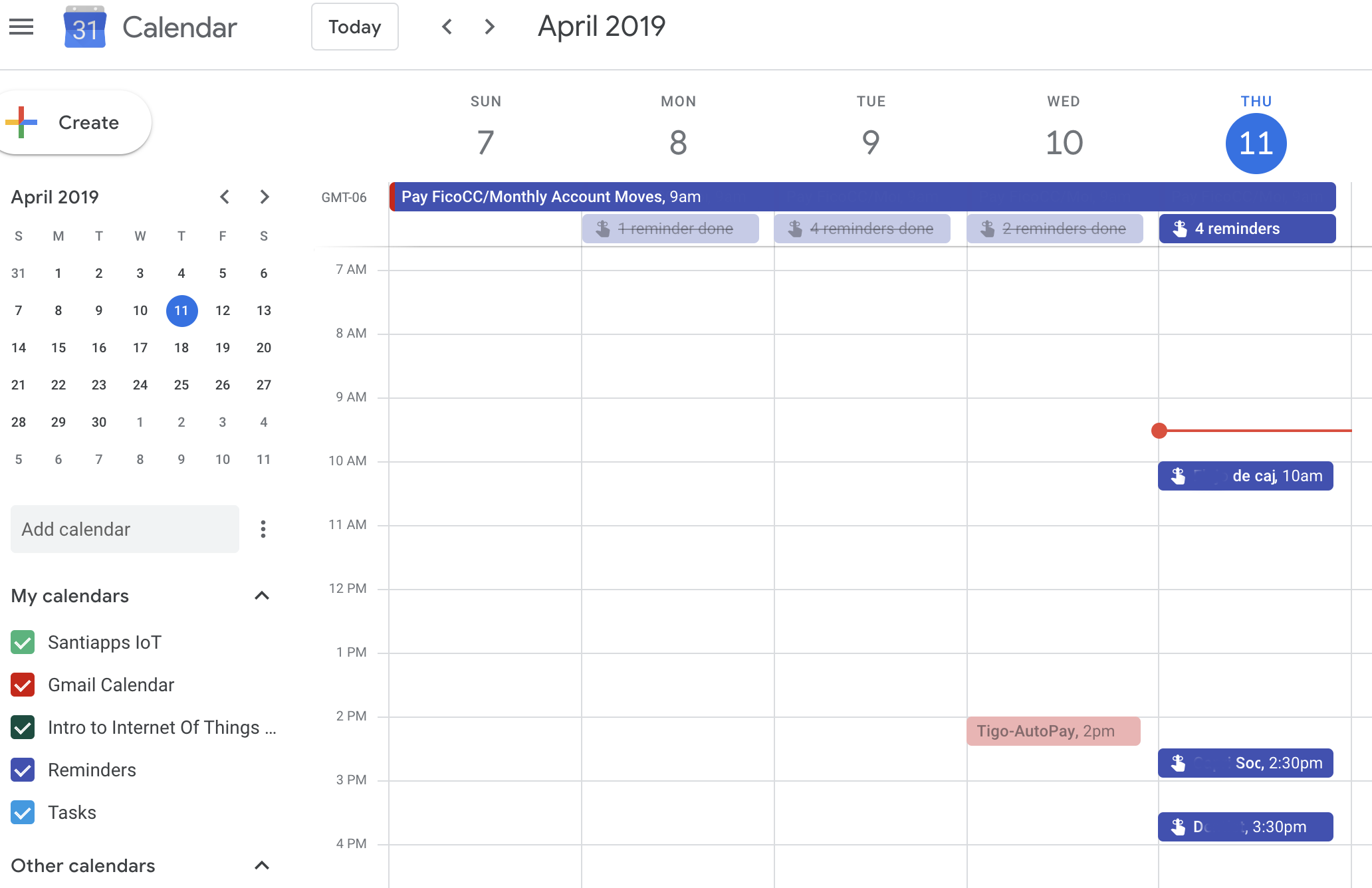 Gmail calendar sidebar doesnt display Reminders Gmail Community