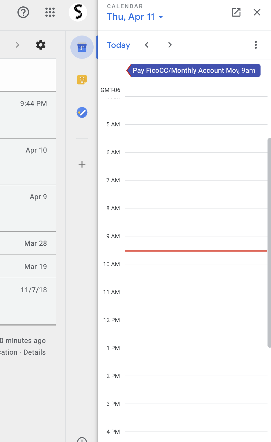 Gmail calendar sidebar doesnt display Reminders Gmail Community