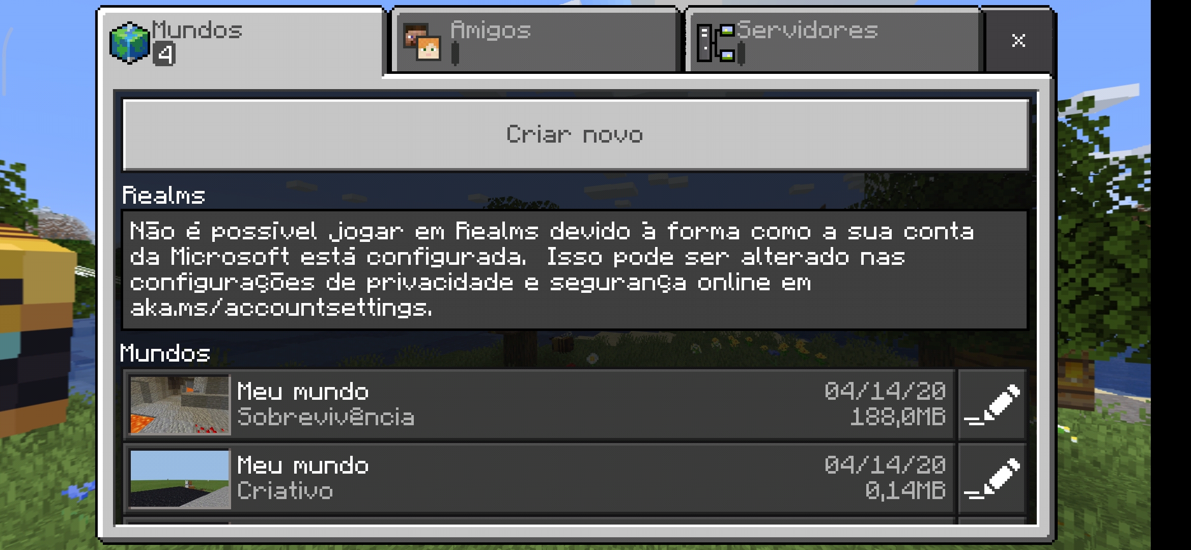 Como jogar com o Amigo no Minecraft, PELO CELULAR 