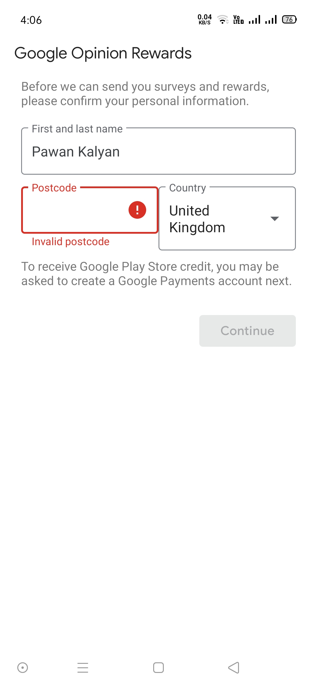 Redeem code not redeem - Google Play Community