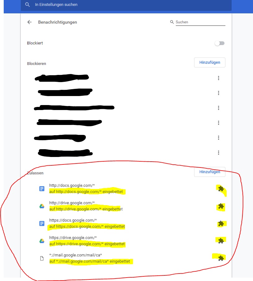 benachrichtigungen chrome