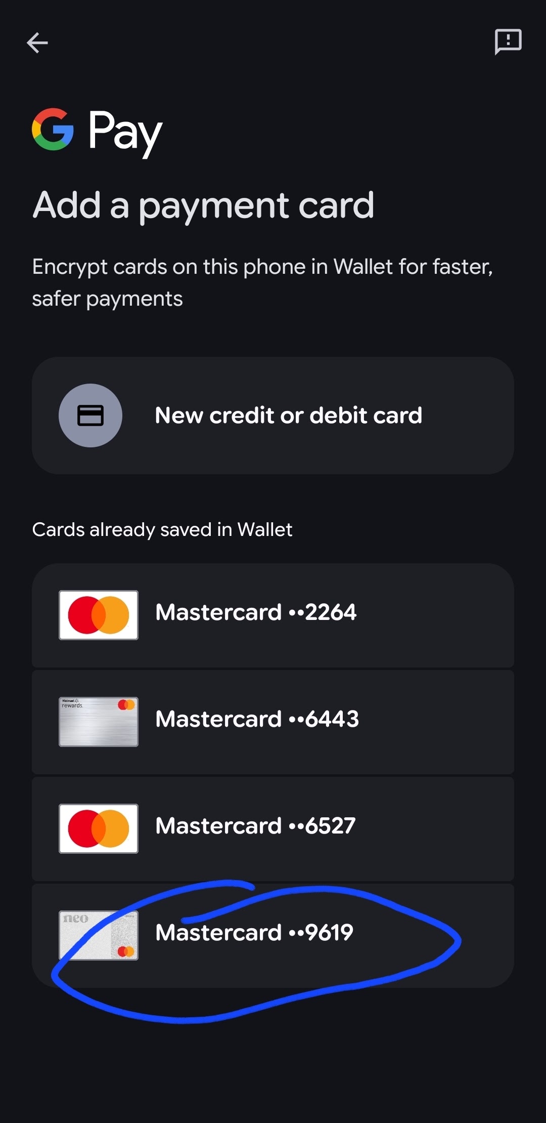 Payment Card Saved. Not showing in Wallet for NFC Tap payments - Google  Wallet Community
