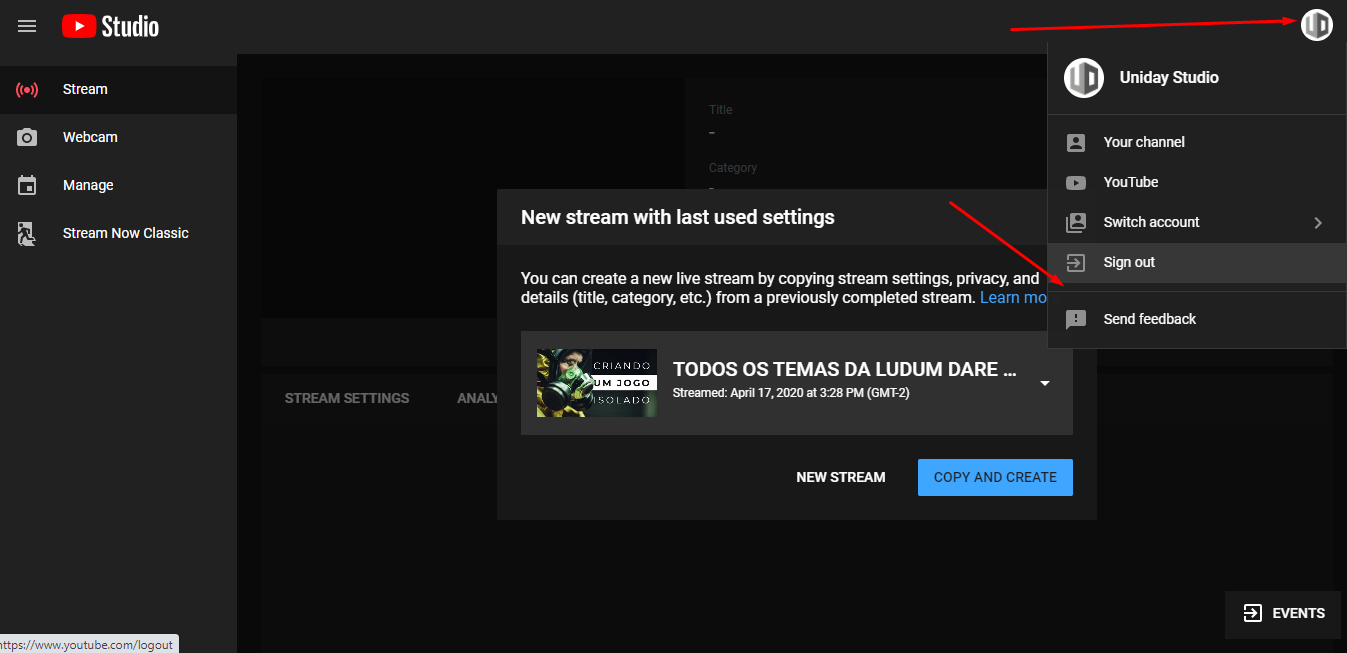 How To Turn Off Dark Mode In The Live Control Room Youtube Studio Youtube Community