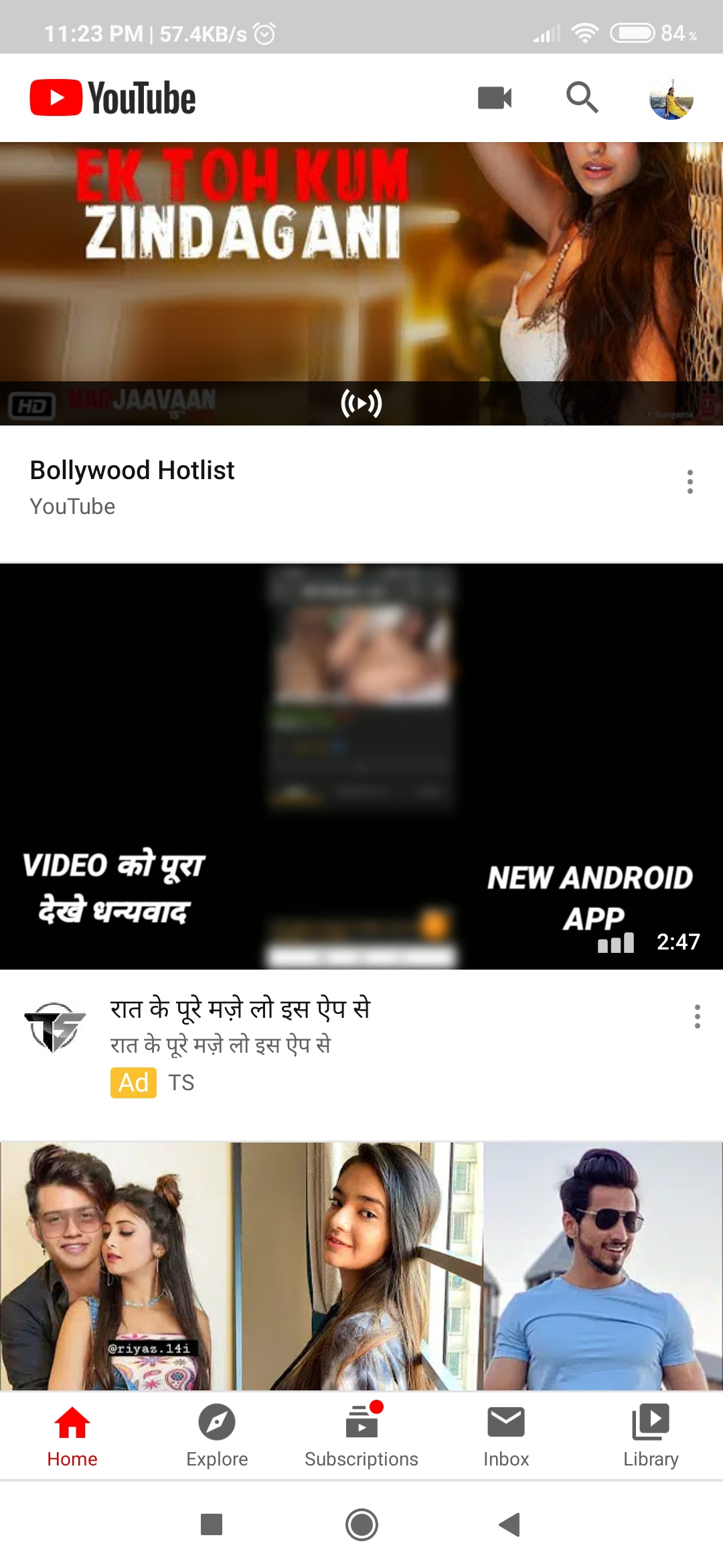 1080px x 2340px - Porn ad started playing on my kids phone. - YouTube Community