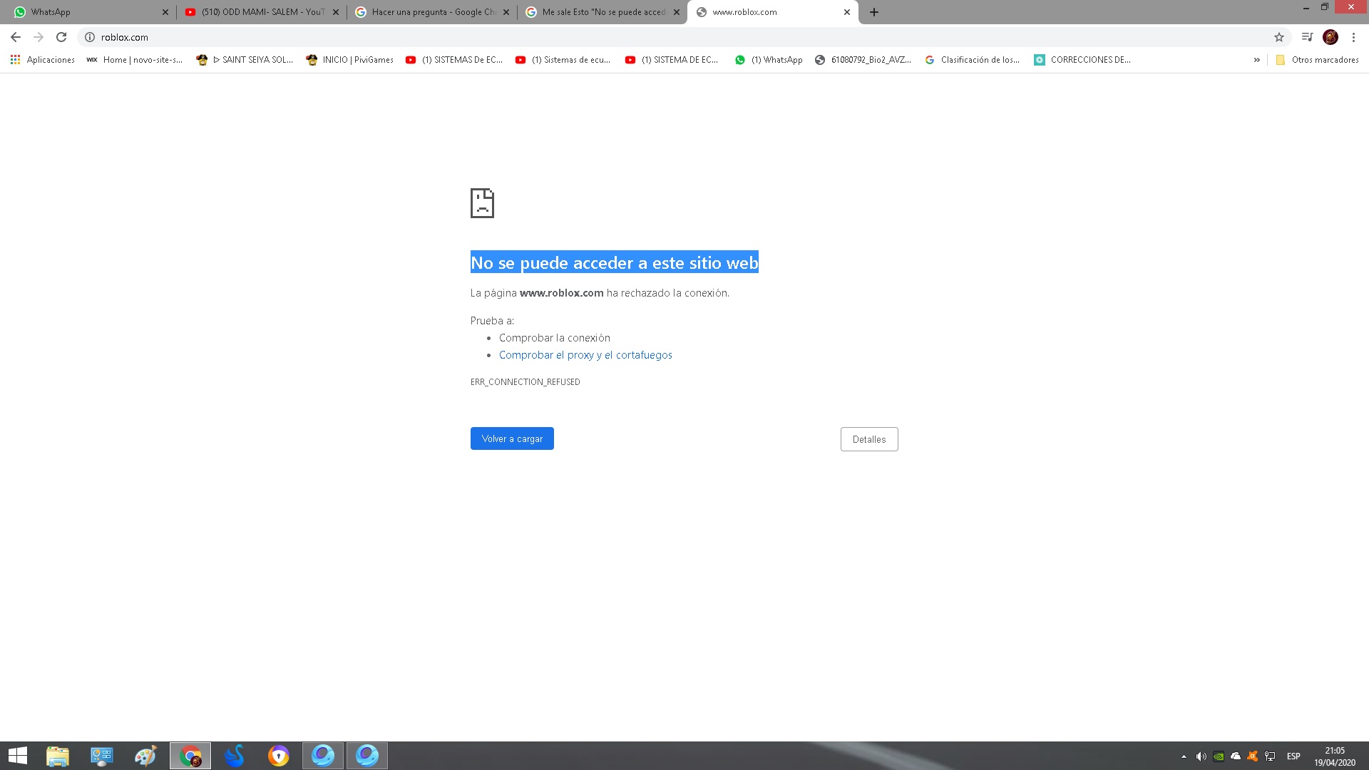 Google chrome no me deja entrar a Roblox - Comunidad de Google Chrome