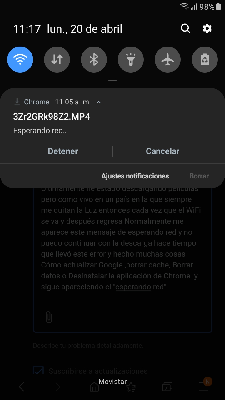 Reprendre le fichier 1xBet APK — illustration Android 7