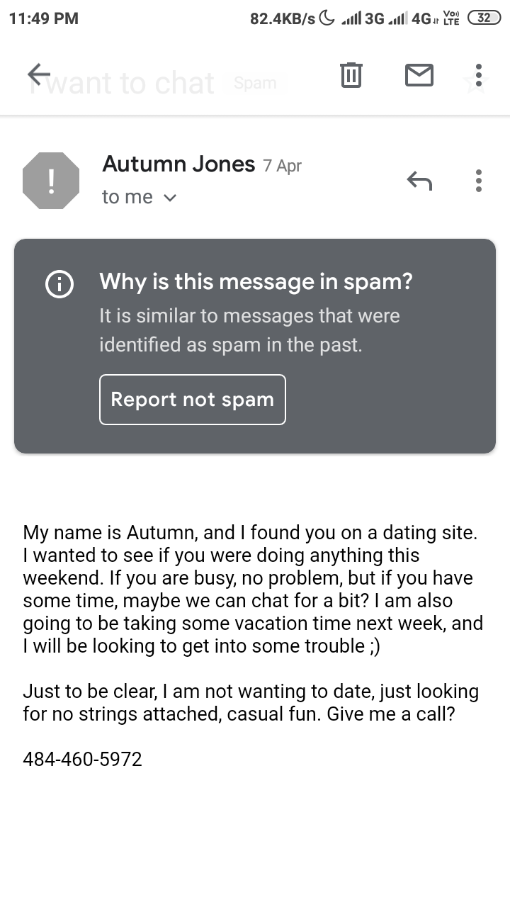 Sites get do why from i spam dating Boyfriend keeps