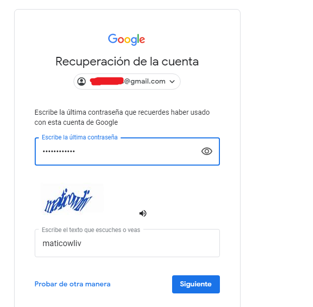 No Puedo Acceder A Mi Cuenta De Google