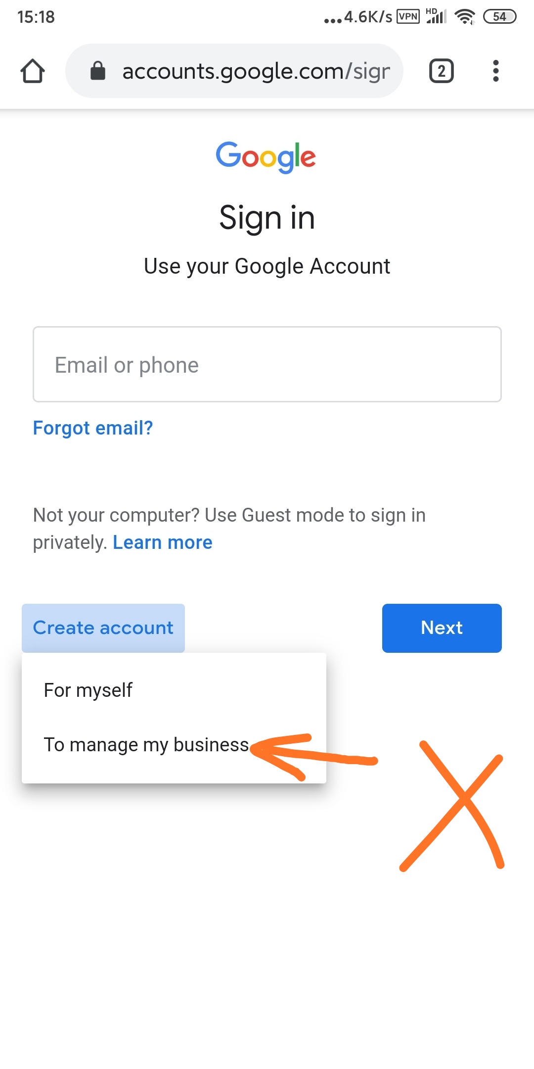 What is a Gmail account to manage my business?