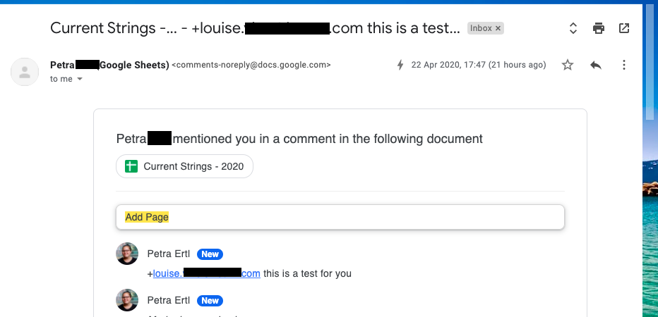 How to use Google Docs comments