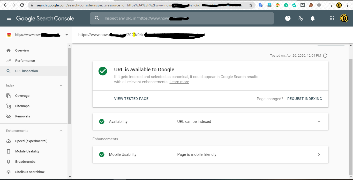 How to add blogger site to google search console - Fix indexing problem on  blogger permanently 