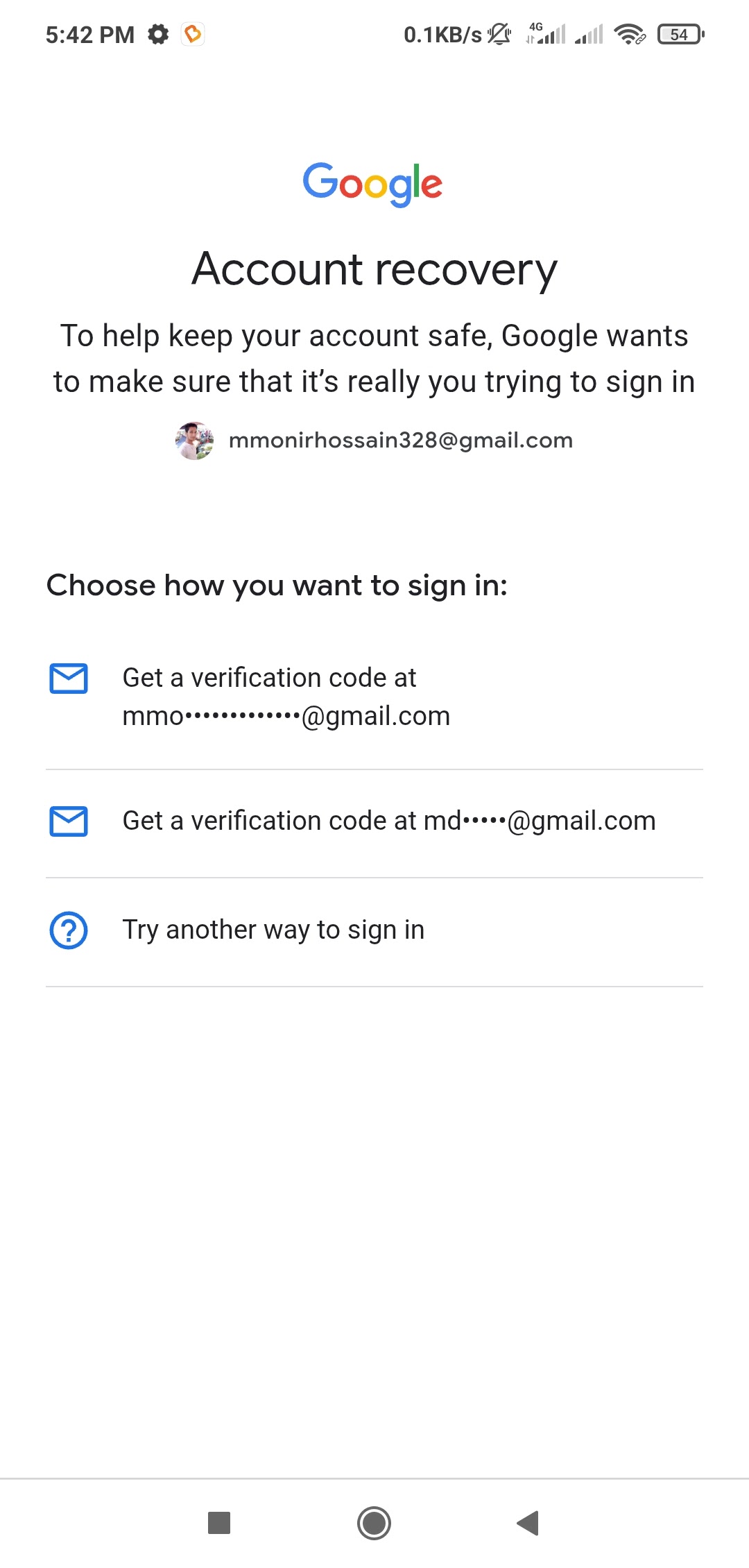 gmail__oO  Gmail recovery same OTP email problem - Google Workspace Admin