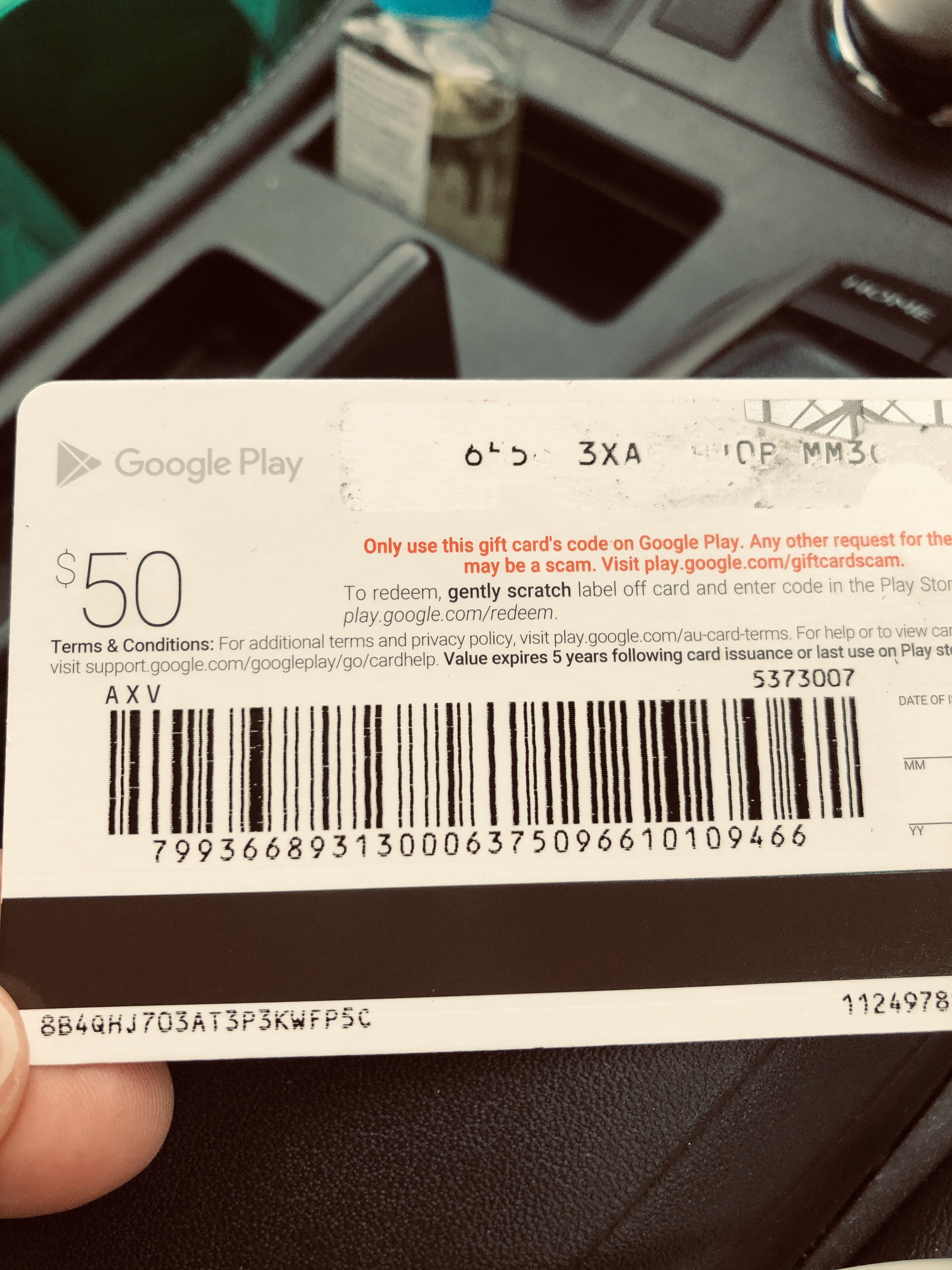 Google Play Card 50