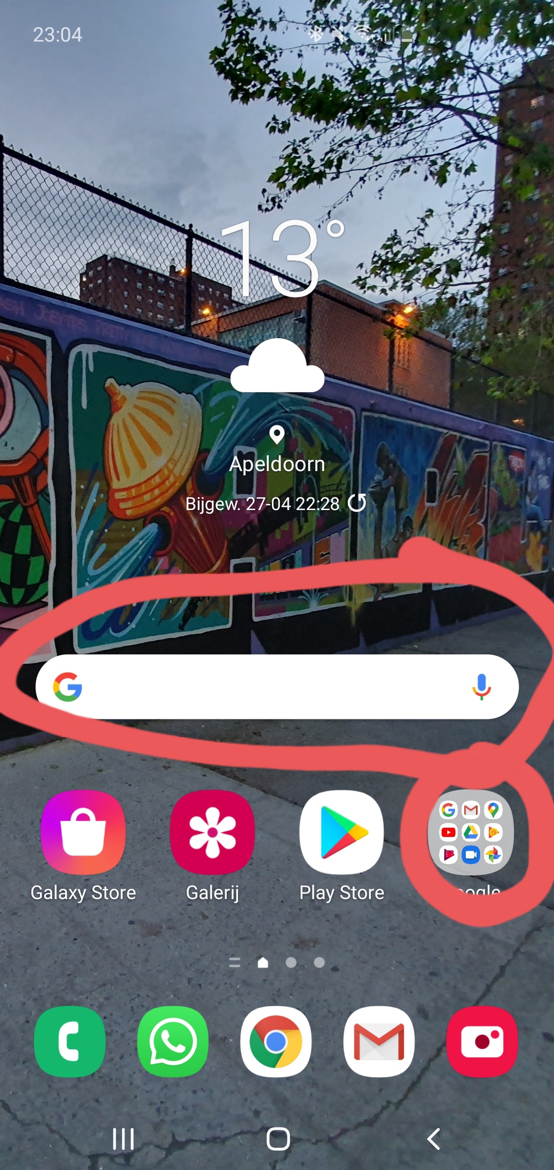 ok google only works on homescreen 