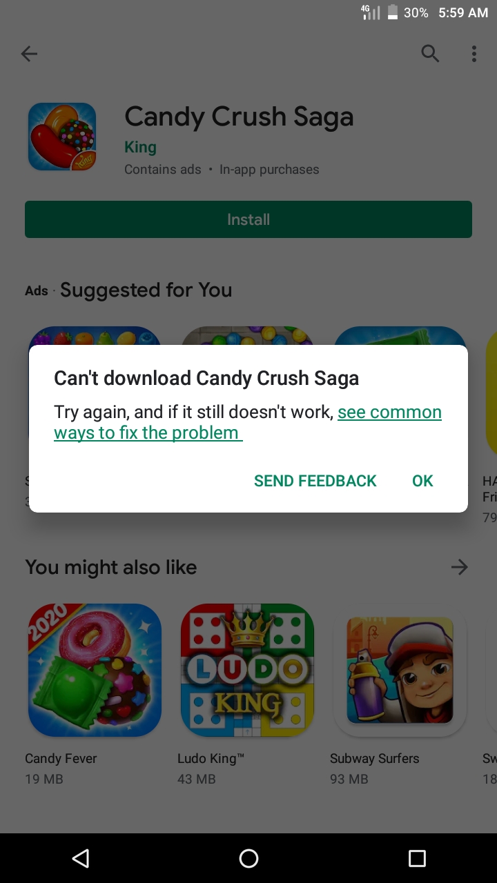 app not working - Google Play Community