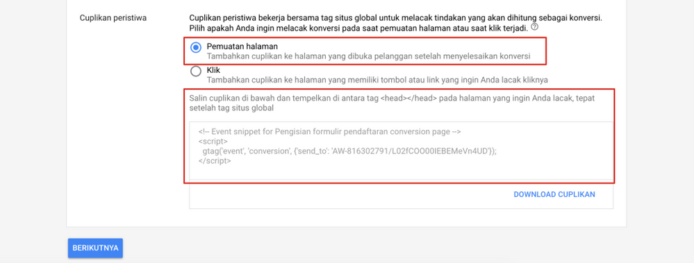 Panduan Lengkap: Pasang Conversion Tracking 7