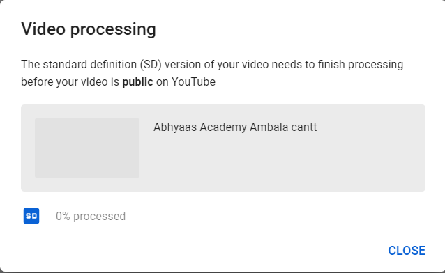 Processing Abandoned Video Failed To Upload Complete Solution Reason Behind Processing Abandoned Youtube