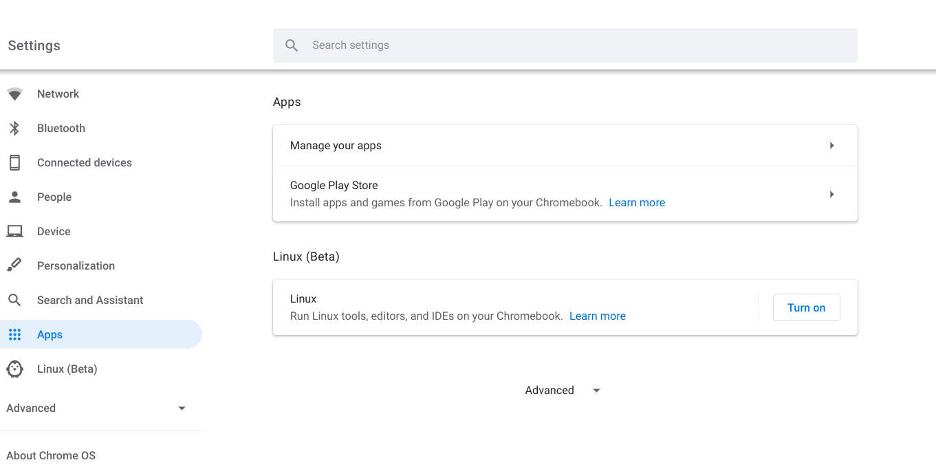 Install play store on chromebook