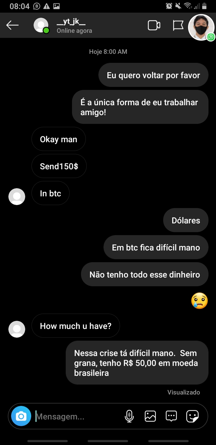 Gente minha conta foi hackeada alguém me ajuda por favor