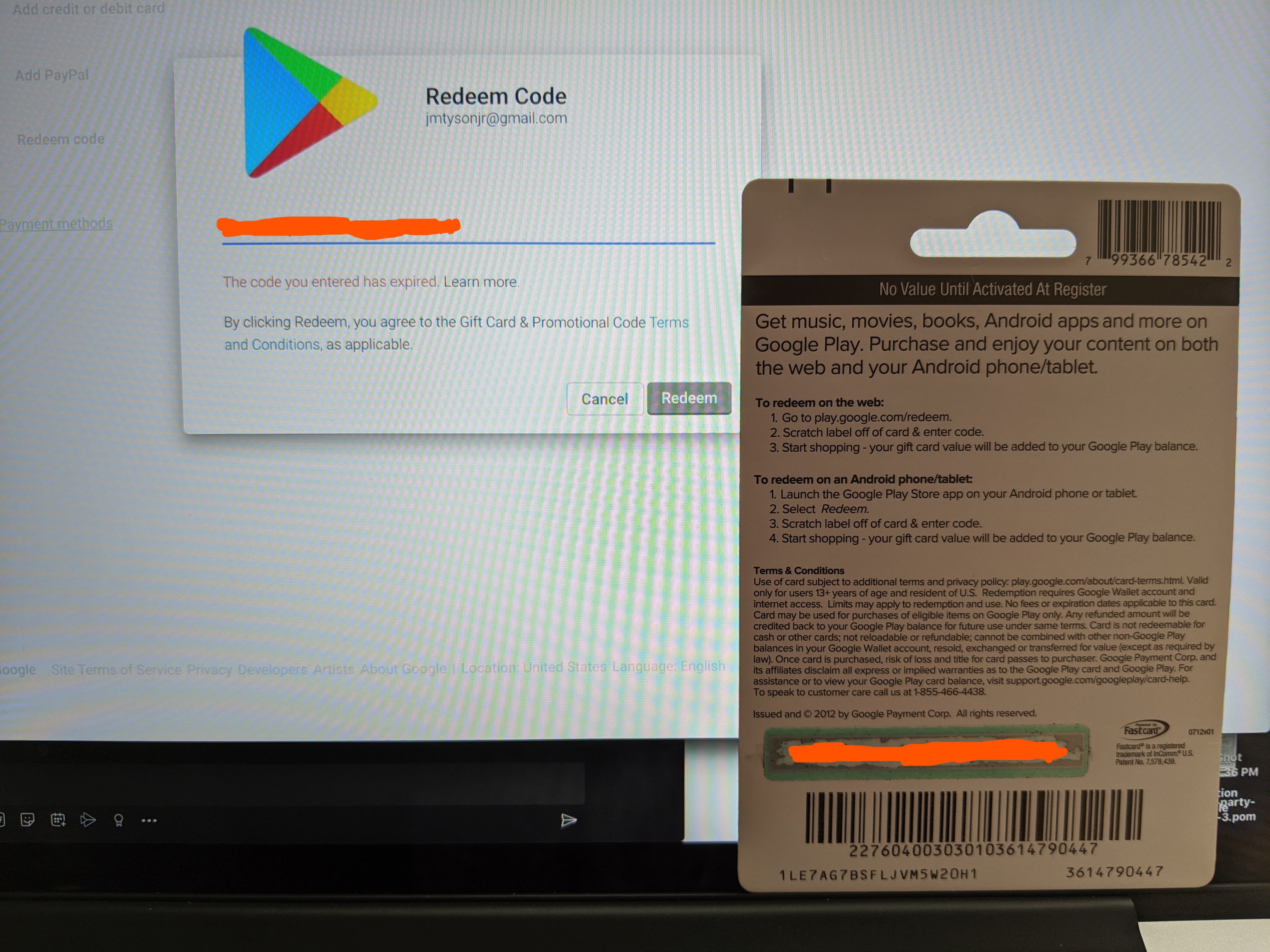 How Do You Add a Google Play Gift Card 