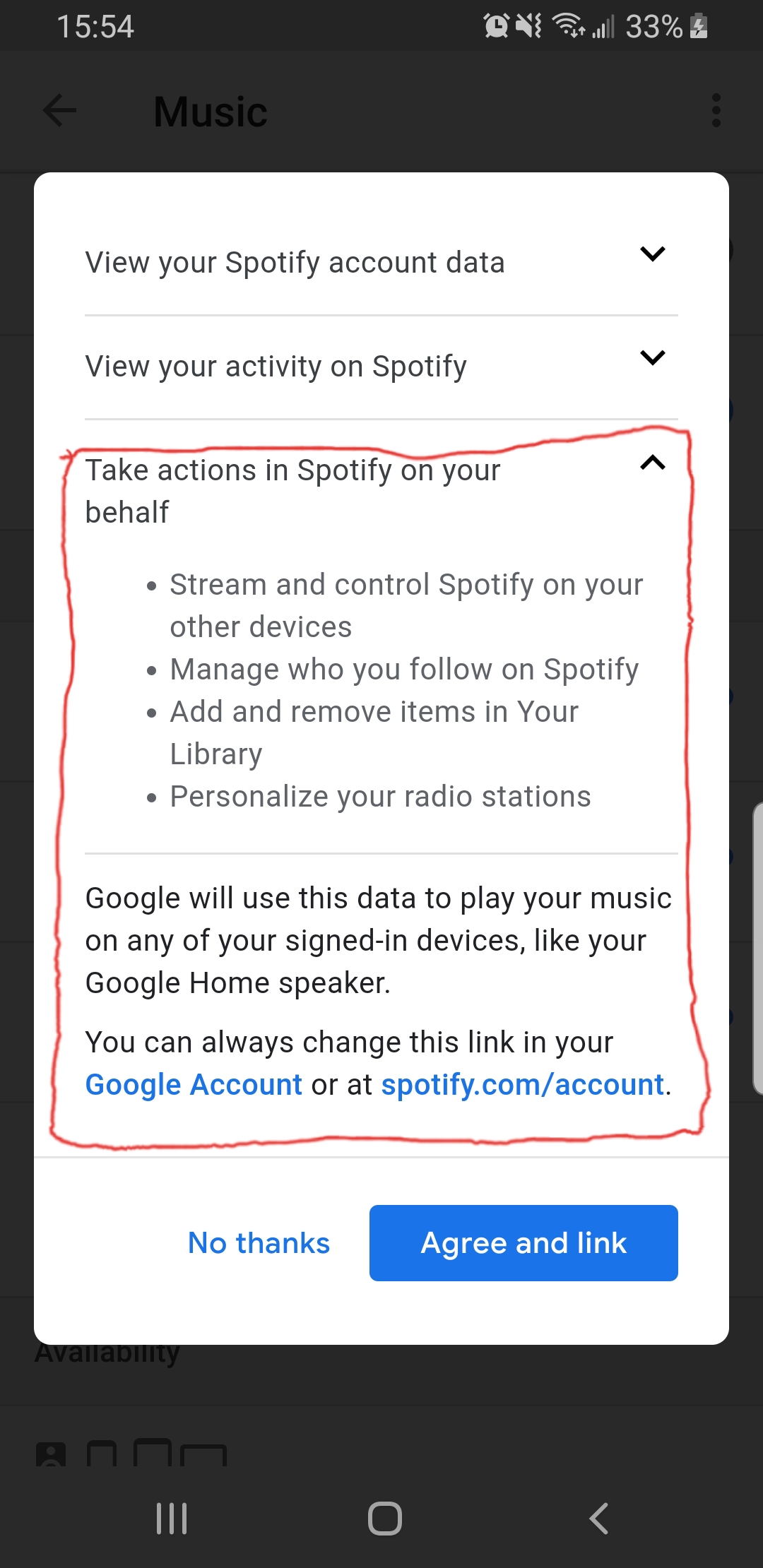 spotify cast to google home