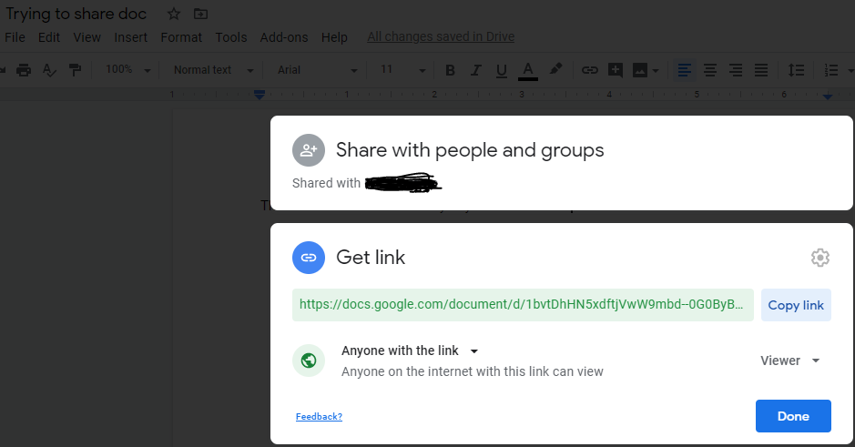 Can anyone access Google Drive with link?