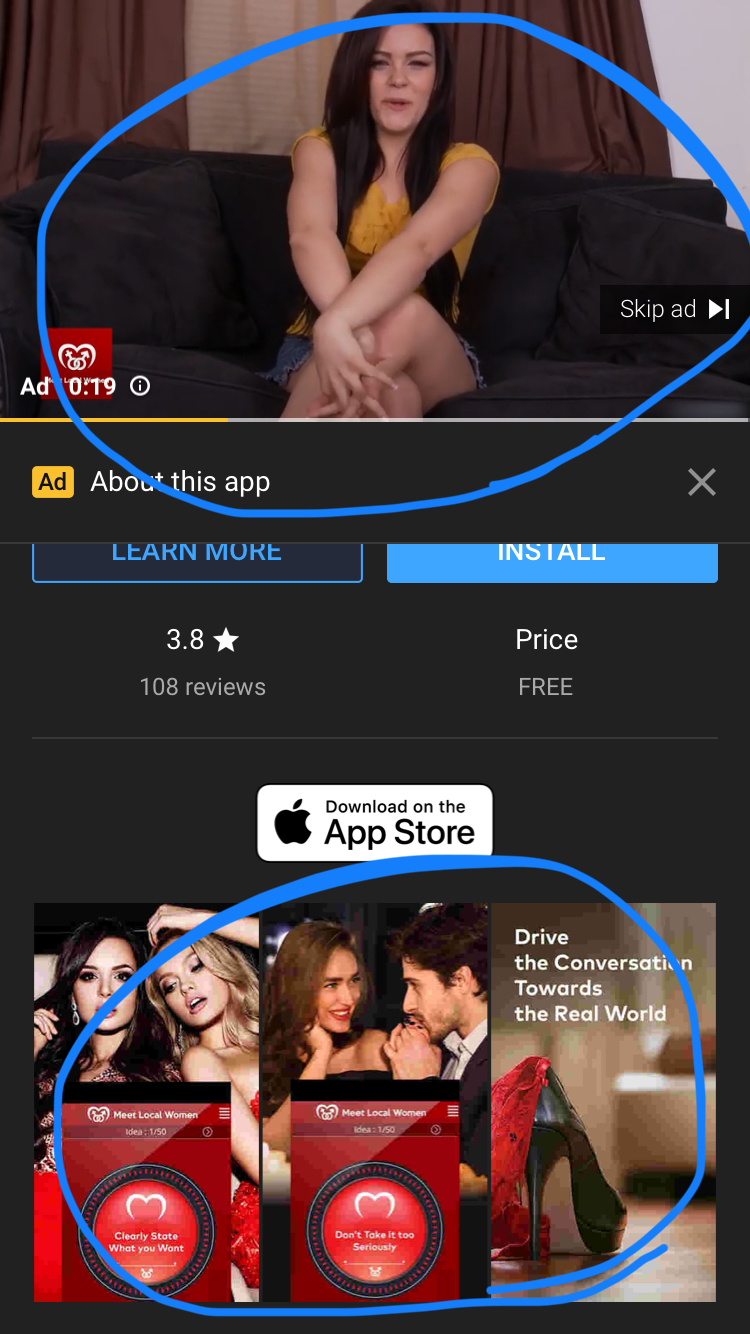 Porn Advertisement