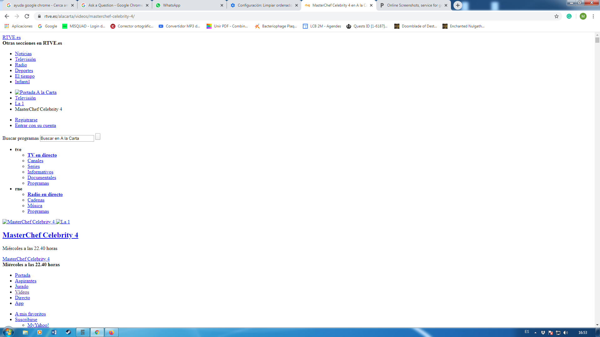 Format of the webpage does not load. Only text.