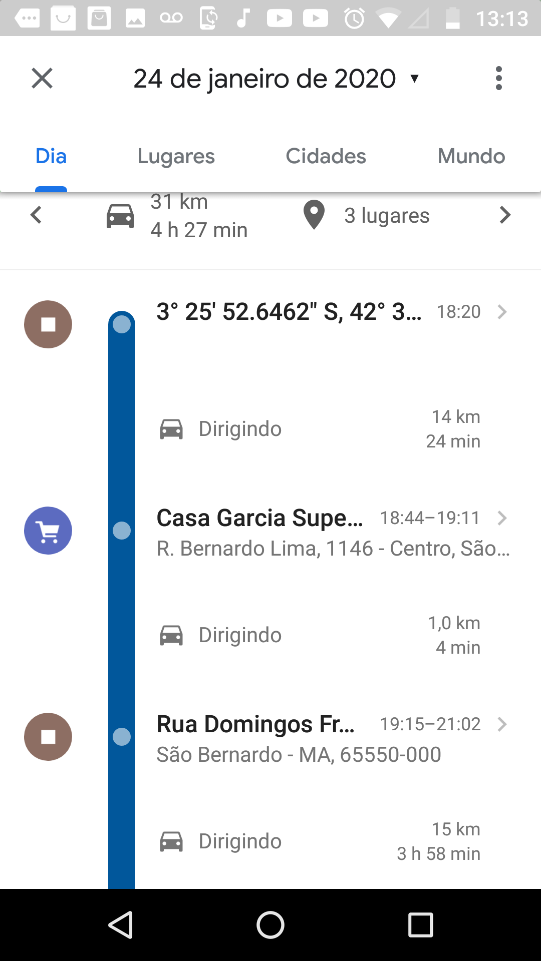 Minha localização no Google Maps está totalmente imprecisa (OBS