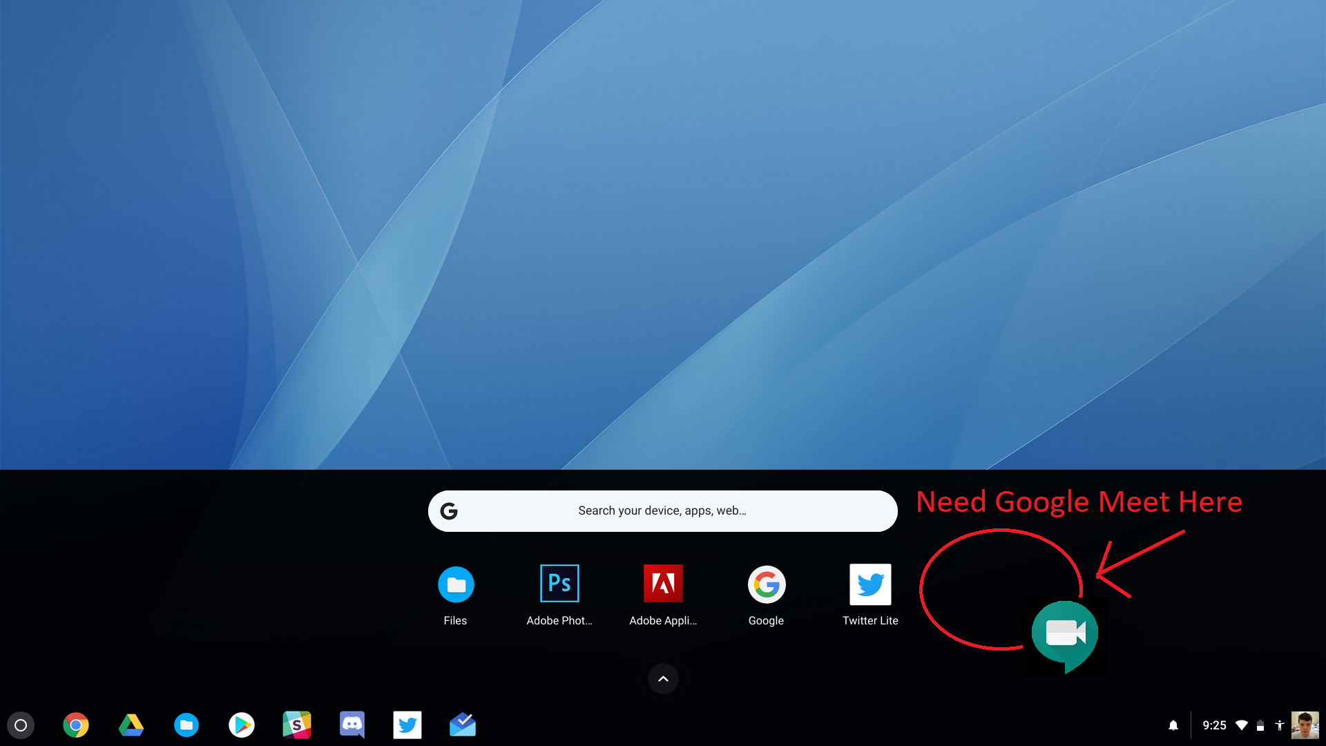 How To Pin A Google Meet Icon To Launcher Google Workspace Admin Community