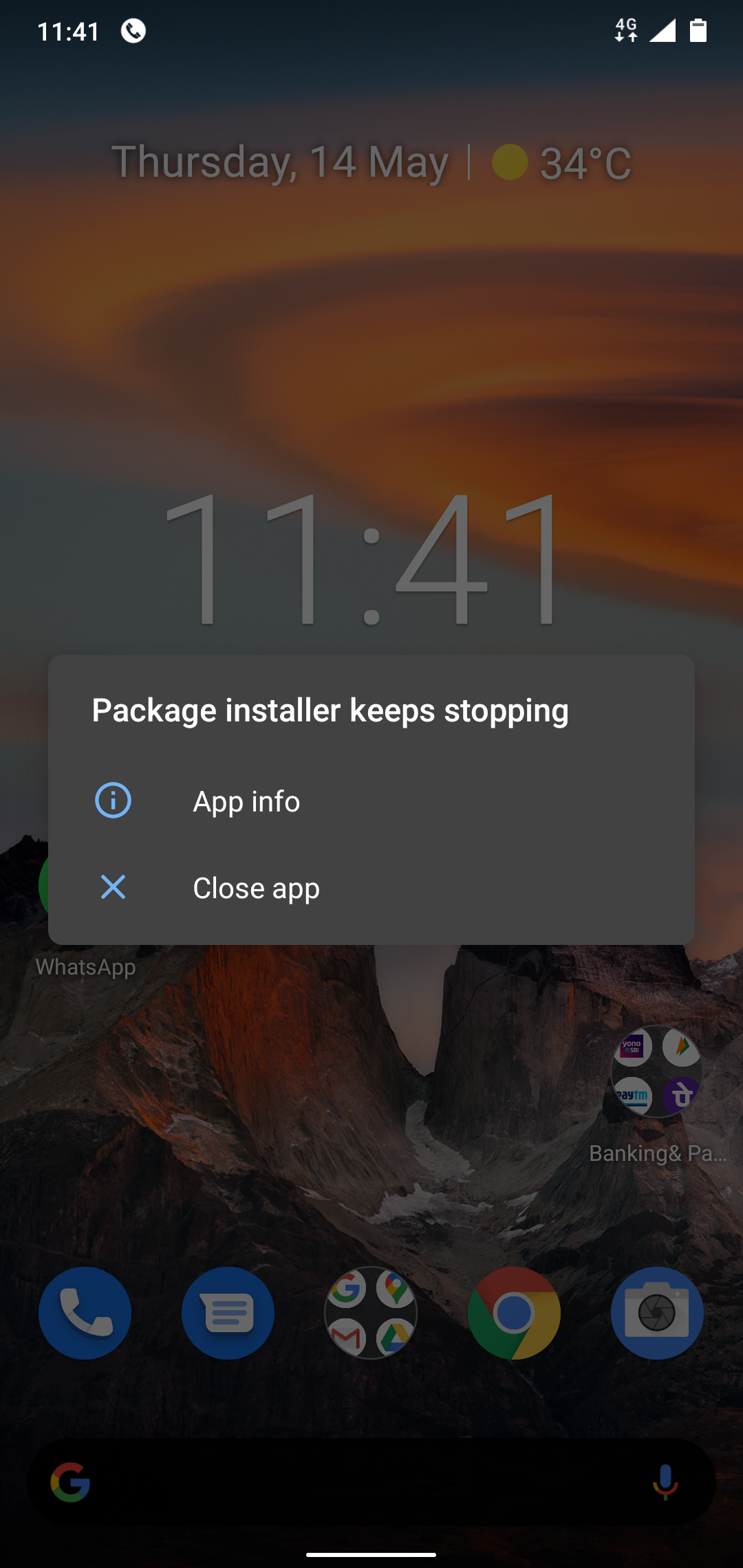 If I M Getting Problem Related To Android One Where I Have To