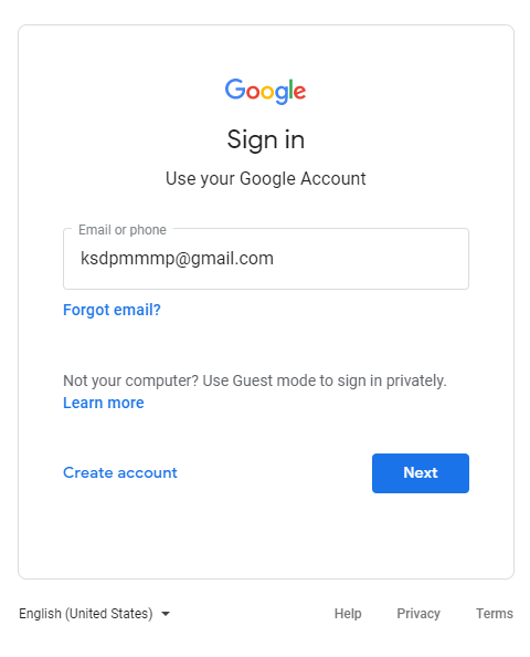 A Strange Email Auto Fill In Upon Access To Gmail Login Gmail
