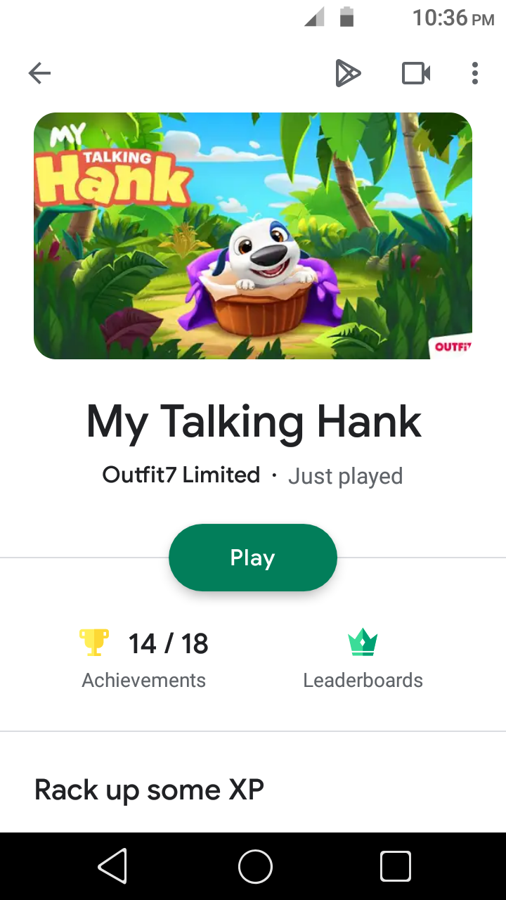 My Talking Hank::Appstore for Android