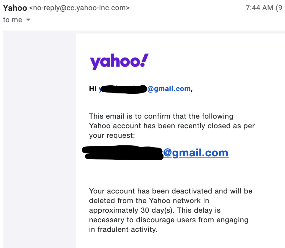 why is yahoo asking me to set up a new password