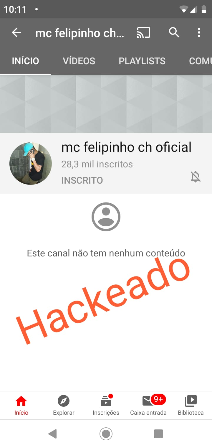 Gente minha conta foi hackeada alguém me ajuda por favor 😭