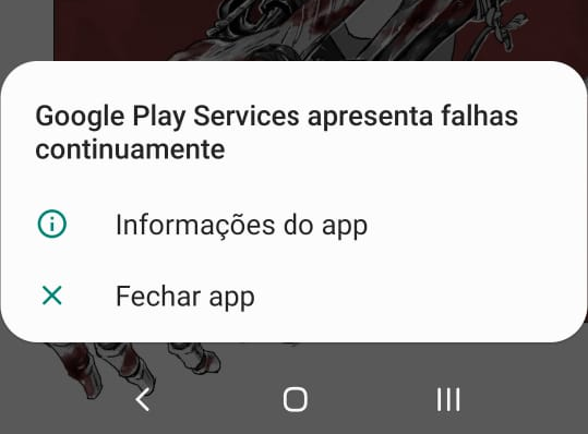 Google Play Service apresenta falhas continuamente - Comunidade Google Play