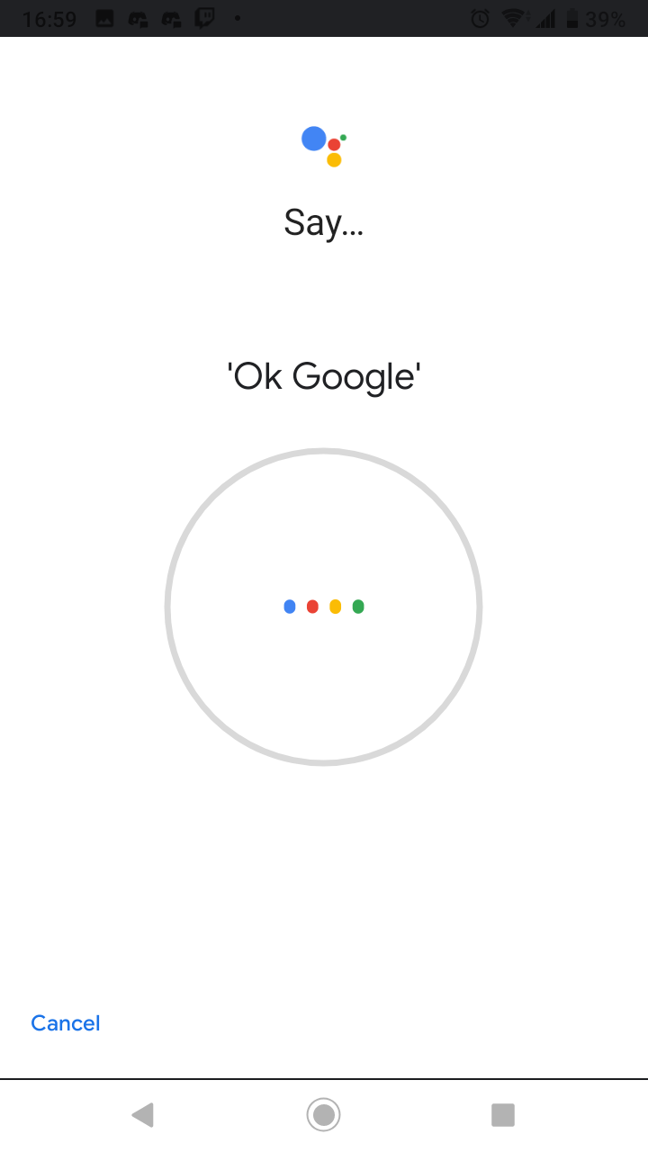 can't turn on Ok Google - Google Assistant Community