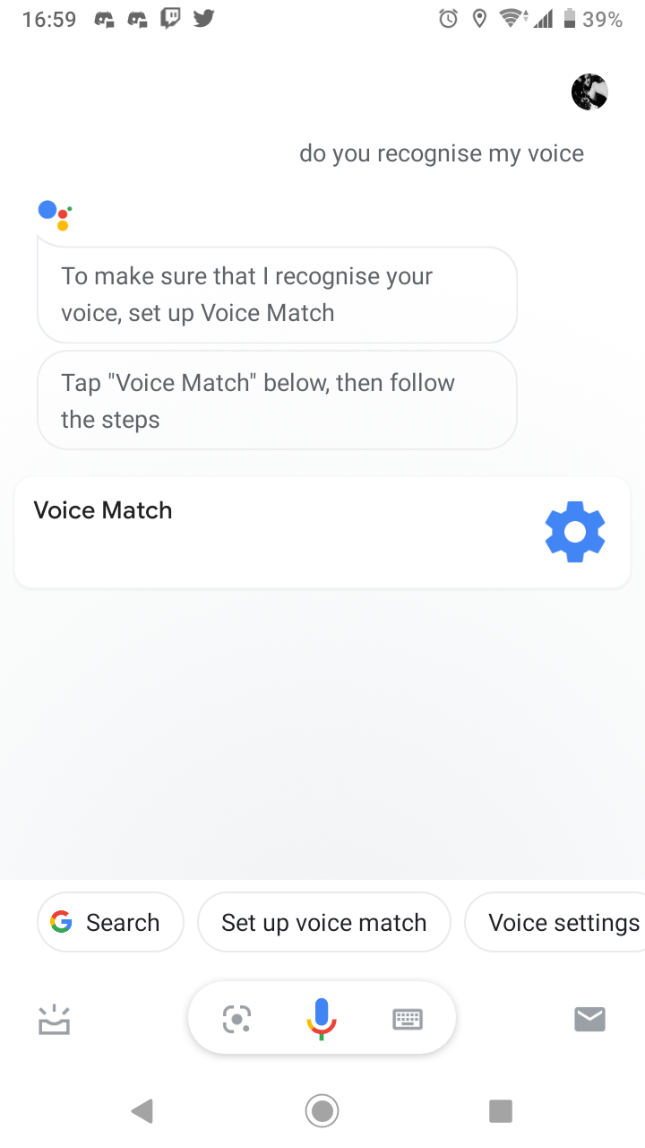 can't turn on Ok Google - Google Assistant Community