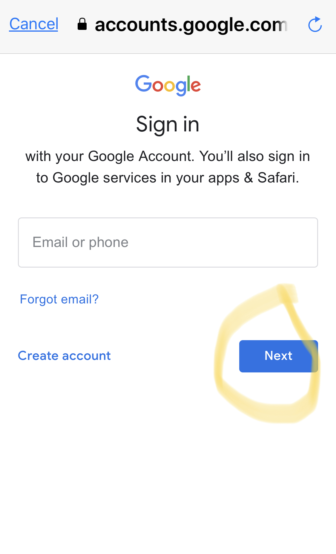 facebook sign up with google account