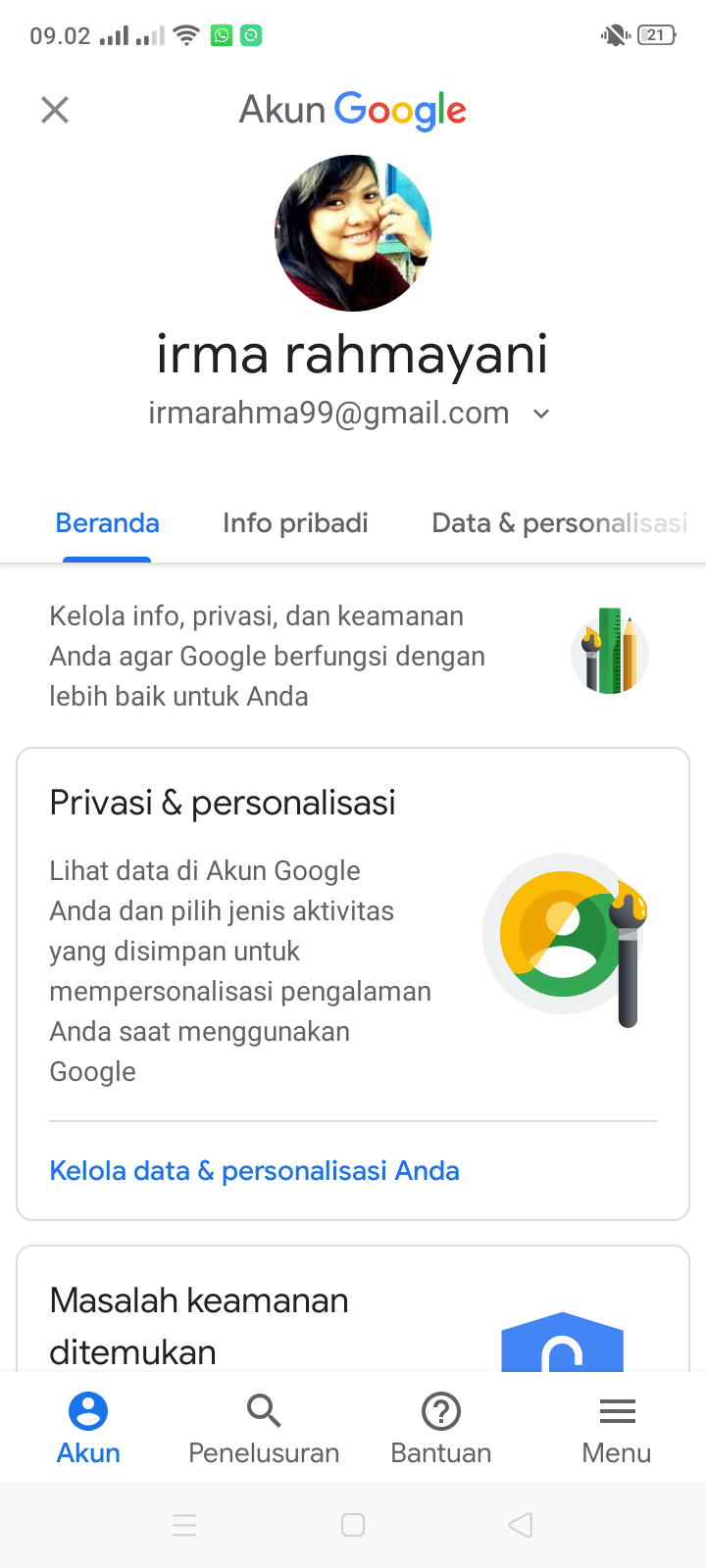 Email Saya Sama Persis Dengan Orang Lain Padahal Email Saya Sdh 7tahun Lebih Komunitas Akun Google