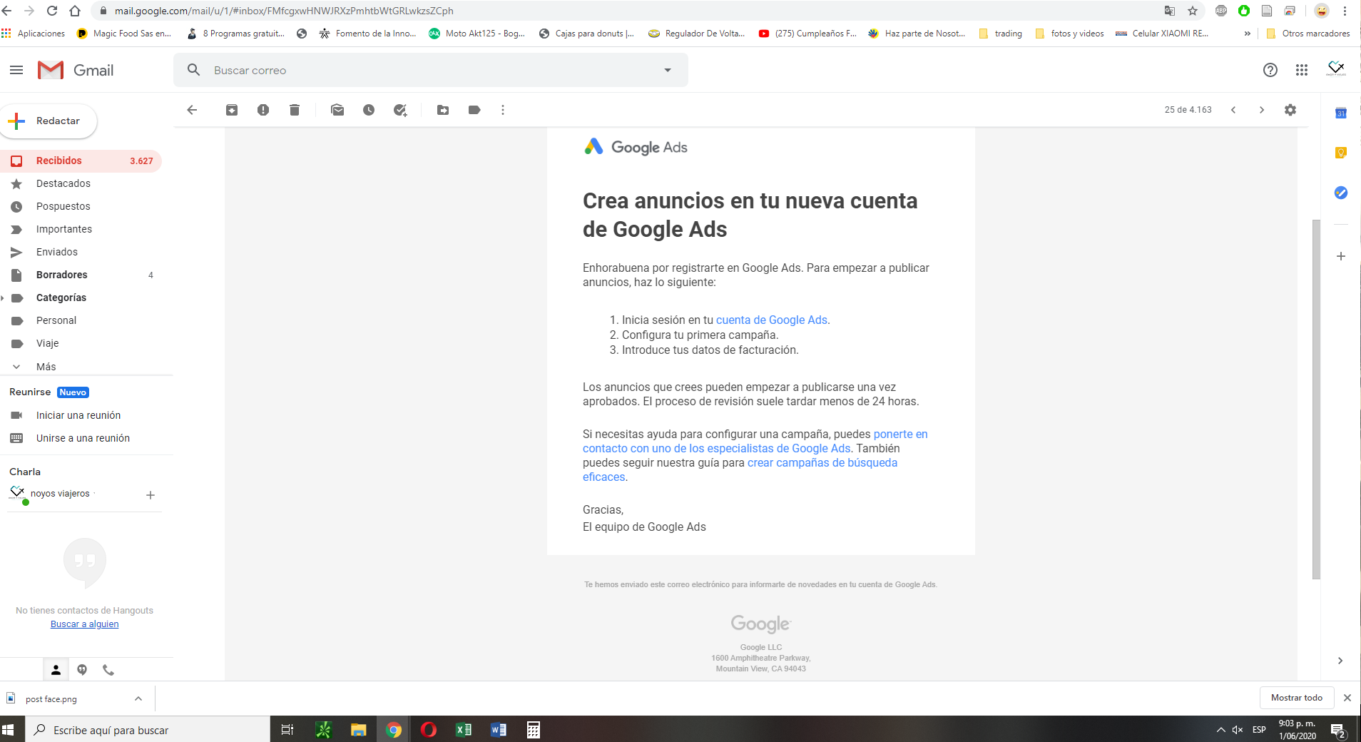 codigo promocional youtube ads