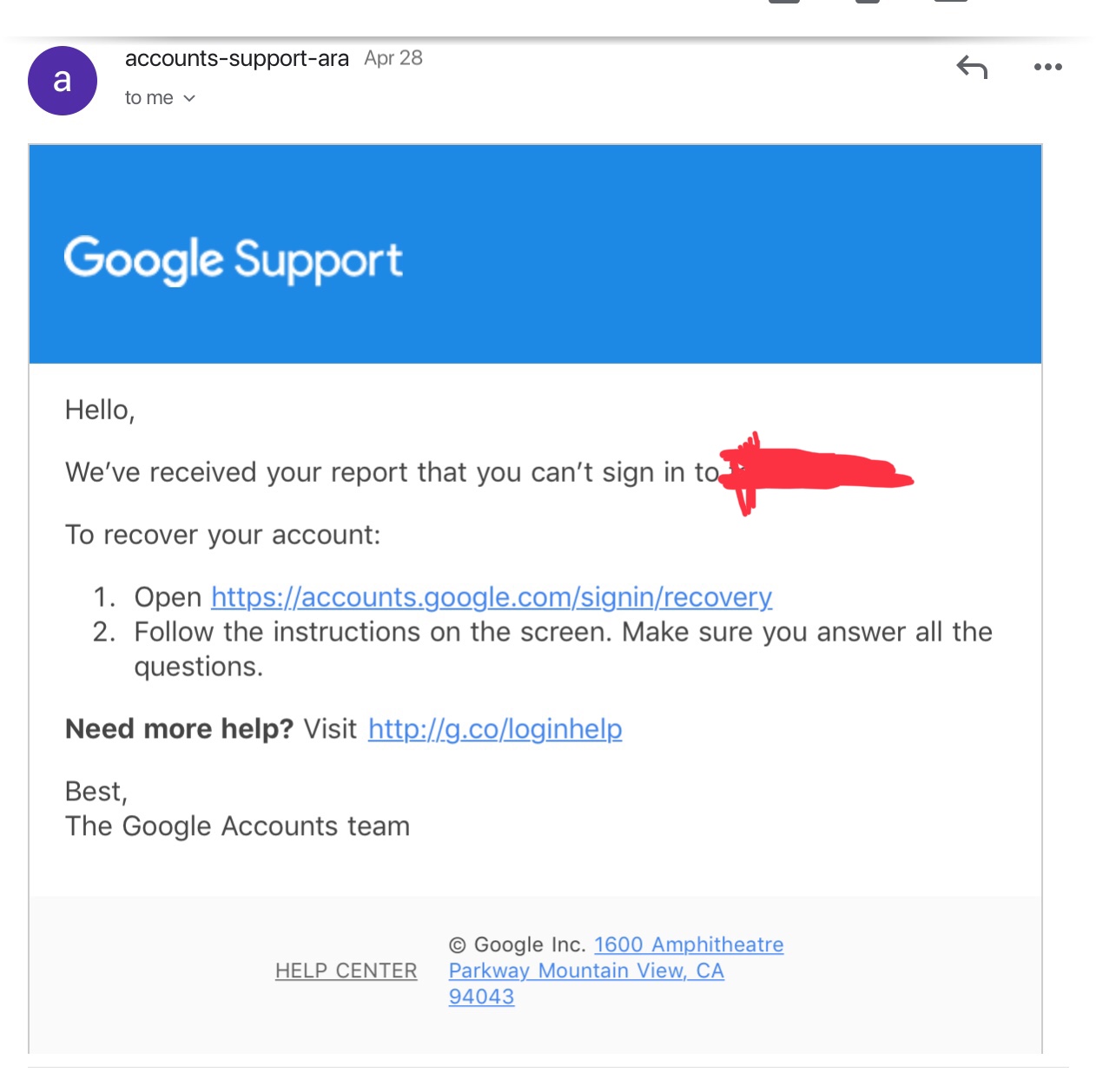 cant make new google account