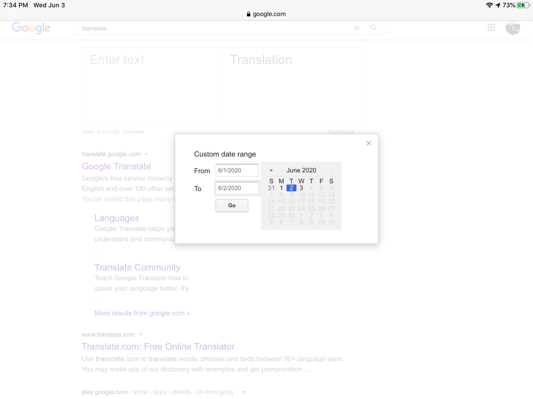 Custom Date Range Google Search Community