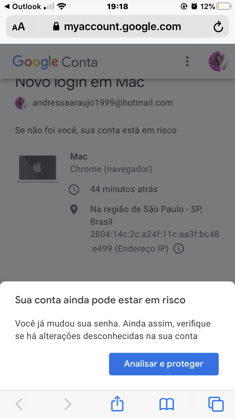 Meu canal foi hackeado - Comunidade