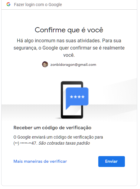 Como ter códigos de login do Facebook sem celular