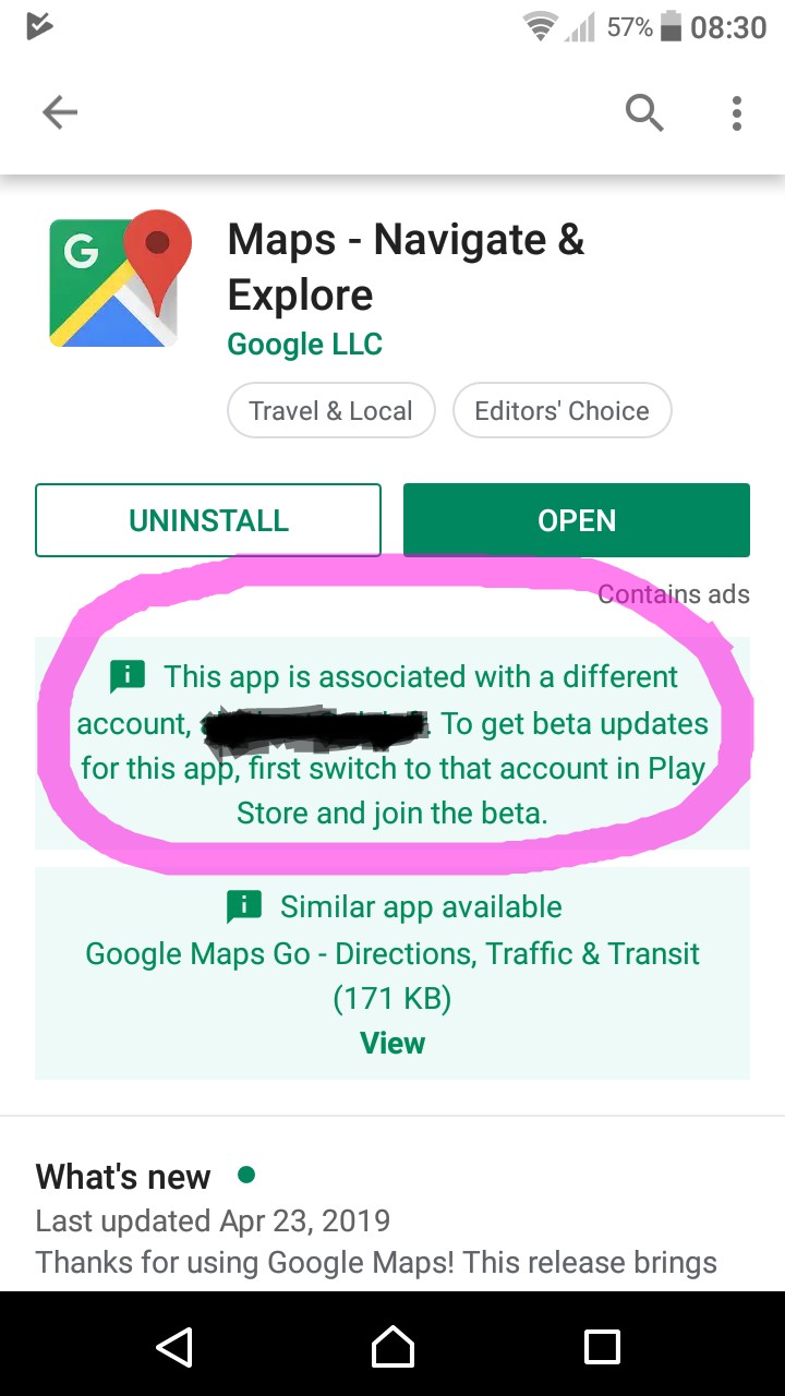 How To Dissociate Maps App For My 2nd Account On Android Weird Issue Google Play Community