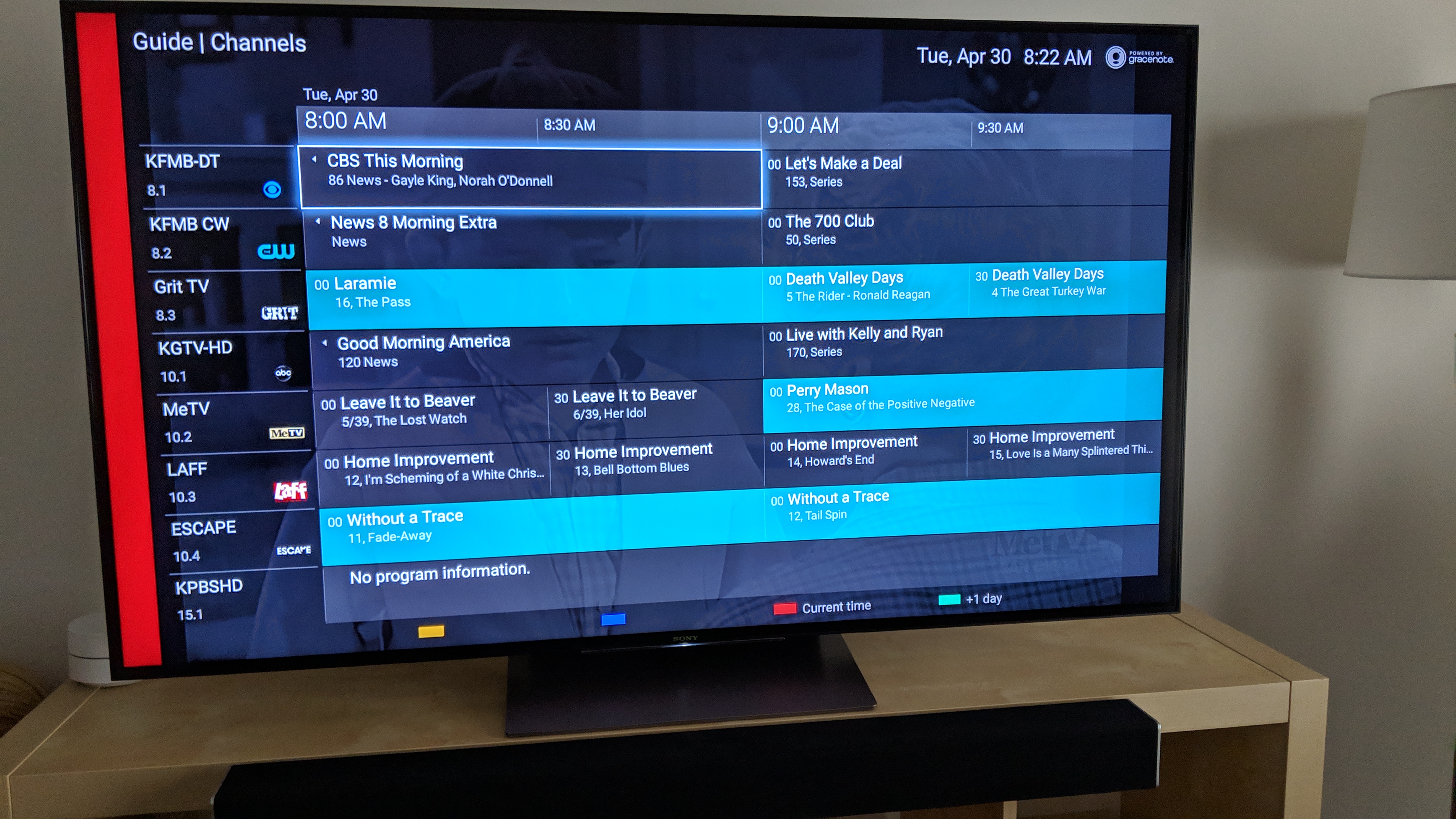 Android tv OTA program guide not being populated for channels that recently  had a frequency change - Google Pixel Community