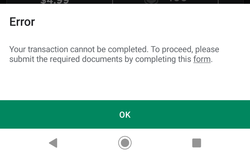 I M Trying To Help A Sibling Buy Robux However Google Play Is Not Allowing Me To Purchase Anything Google Play Community - how to get robux without buying anything