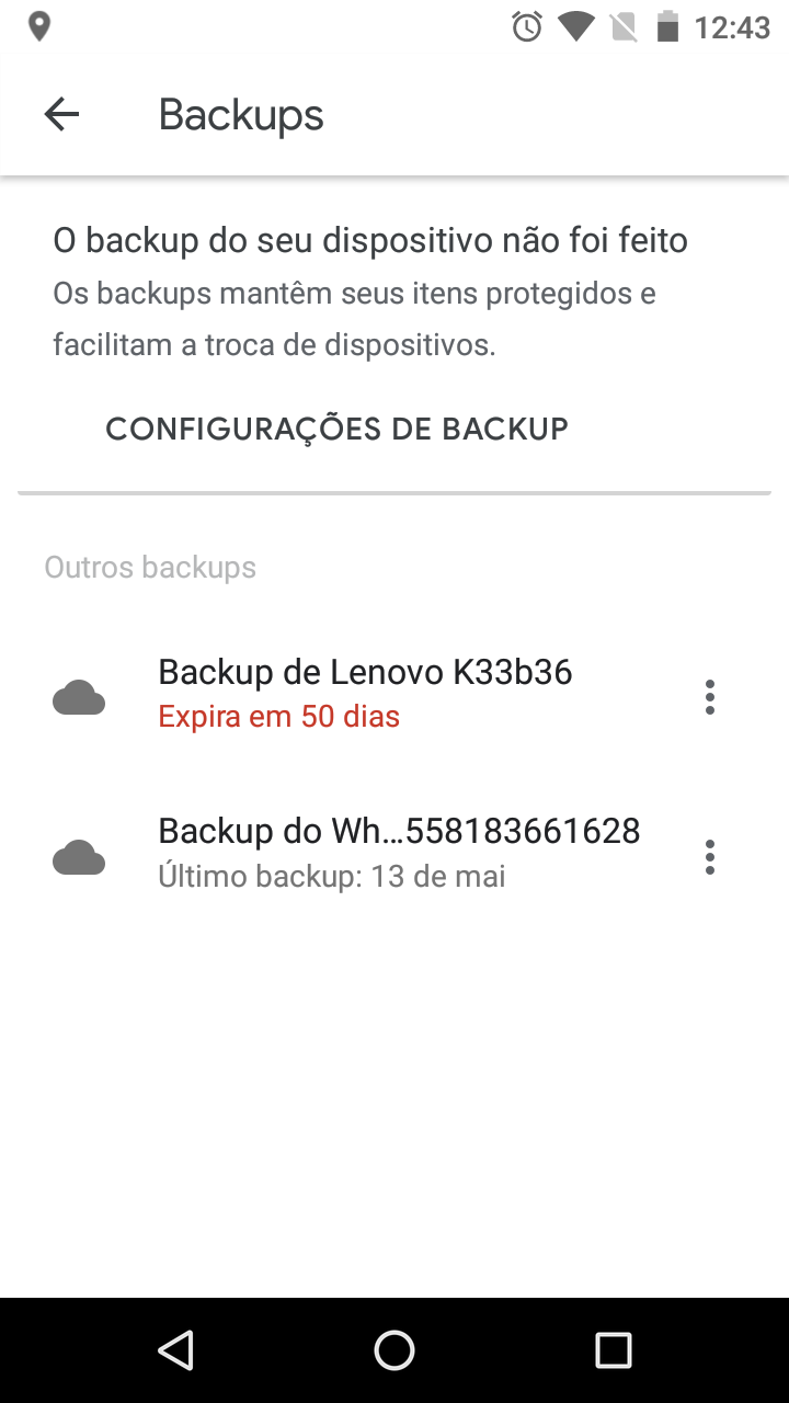 Minhas fts que não fiz backup mas ficou no Google fts pode ser